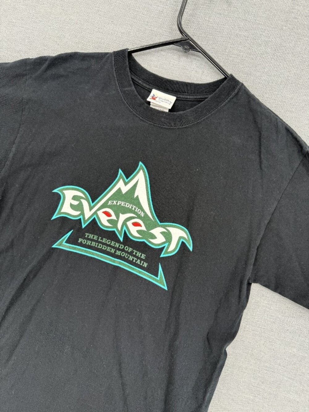 Vtg Disney Animal Kingdom Expedition Everest Imagineering T-Shirt Mens M Tee
